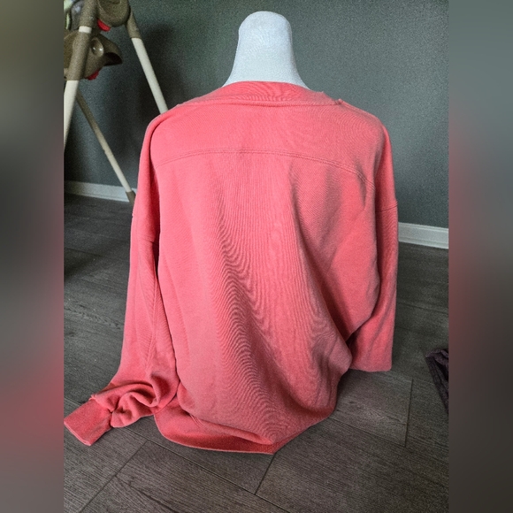 Lululemon Perfectly Oversized Crew Raspberry Cream - Picture 6 of 8